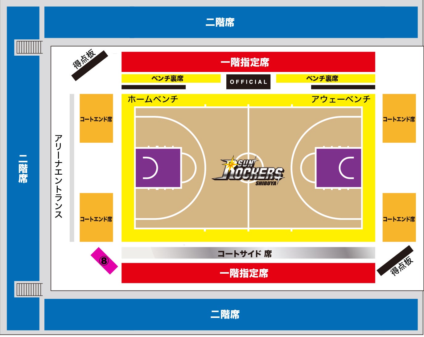 21 22チケット概要 レイアウト変更について サンロッカーズ渋谷